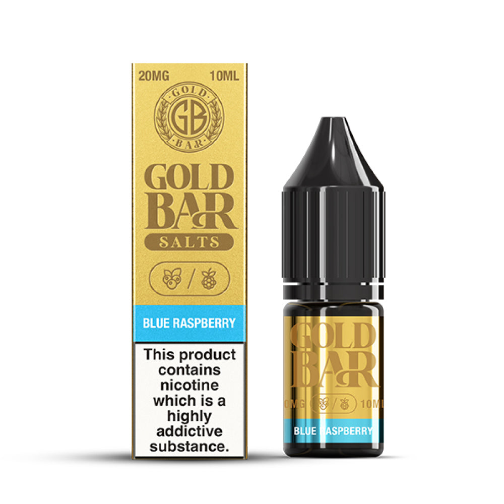 Blue Raspberry 10ml Nic Salt by Gold Bar