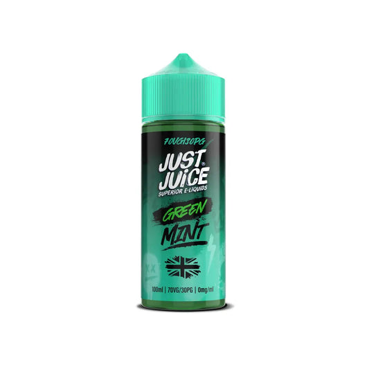 Green Mint 100ml Shortfill by Just Juice