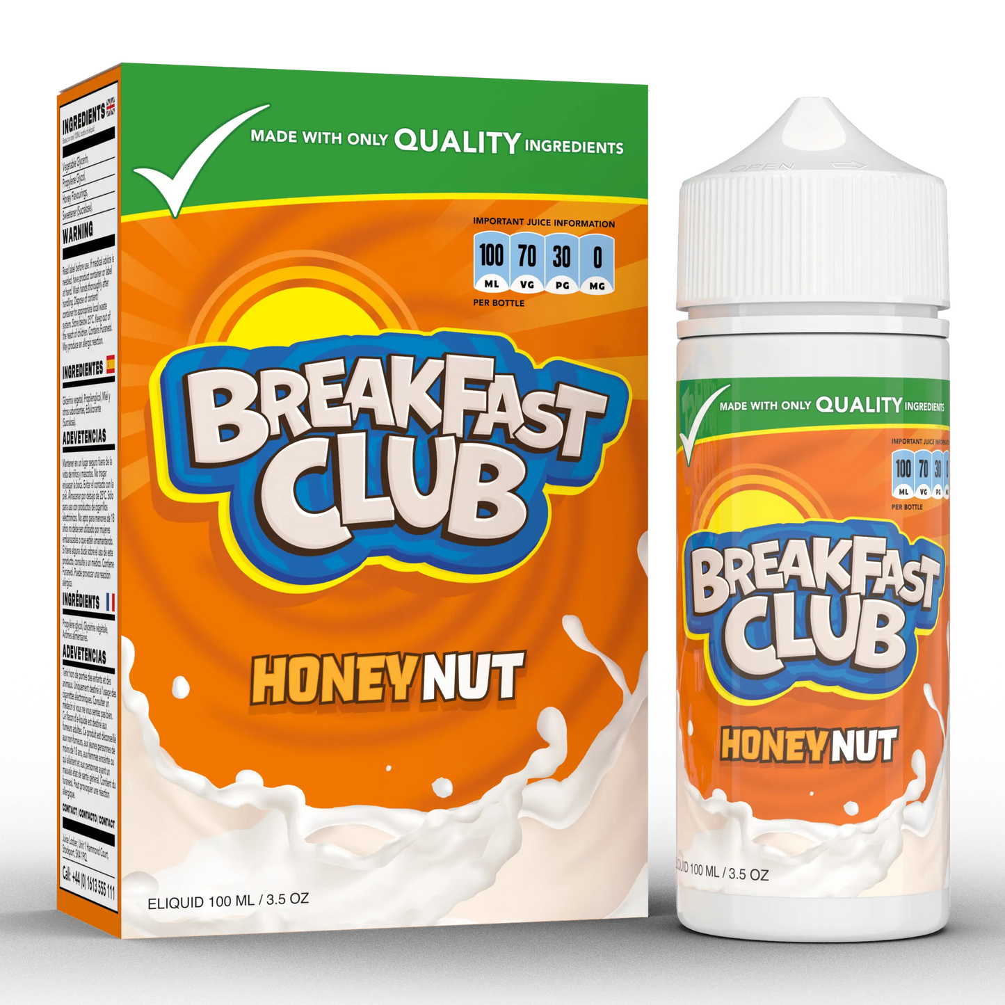 Honey Nut E-Liquid by Breakfast Club