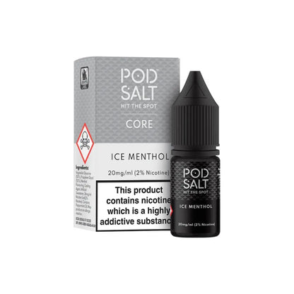 Ice menthol 20 mg nic salt by Pod Salt