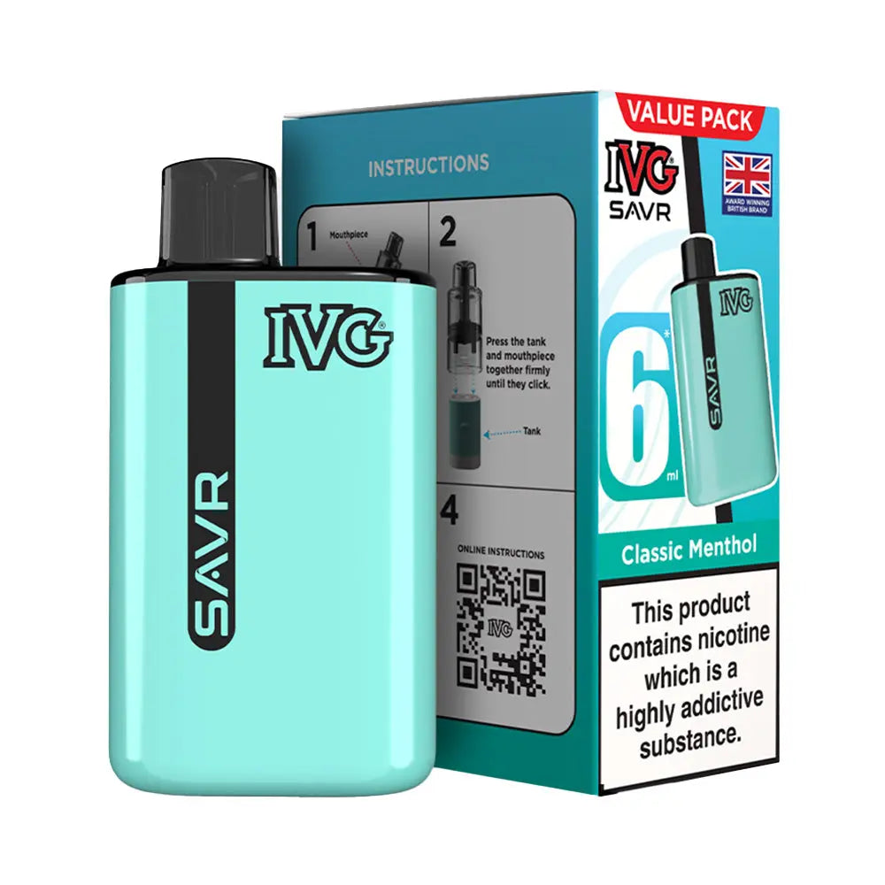 IVG SAVR Prefilled Pod Vape Kit Ivg