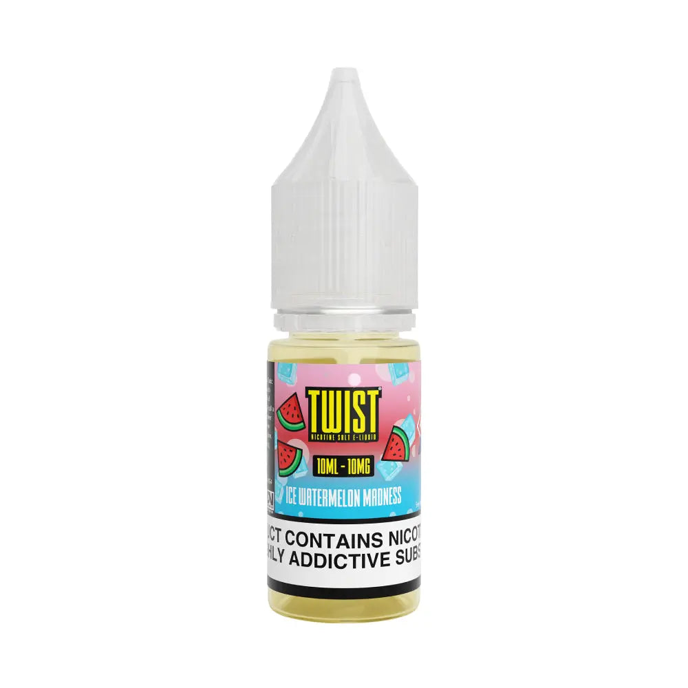 Ice Watermelon Madness 10ml Nic salt by Twist E-Liquid Dv vaping