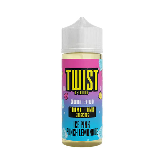 Iced Pink Punch Lemonade 100ml Shortfill by Twist E-Liquid