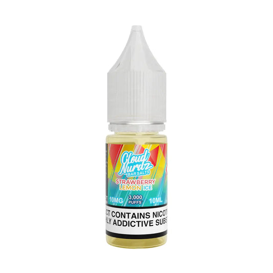 Iced Strawberry Lemon 10ml Nic Salts by Cloud Nurdz