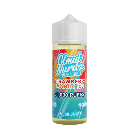 Iced Strawberry Mango 100ml Shortfill by Cloud Nurdz