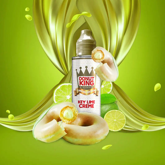 KEY LIME CREME E-LIQUID BY DONUT KING