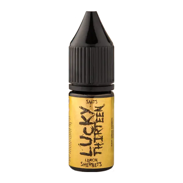 Lemon Sherbets Nic Salt E-Liquid by Lucky Thirteen