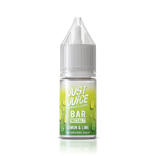 Lemon Lime 10ml Bar Nic Salt by Just Juice