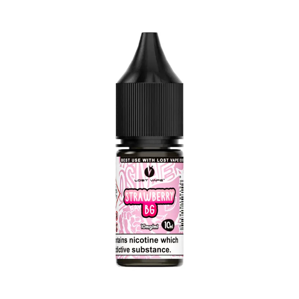 Strawberry BG Bar salts 10ml Nic Salt by Lost Vape