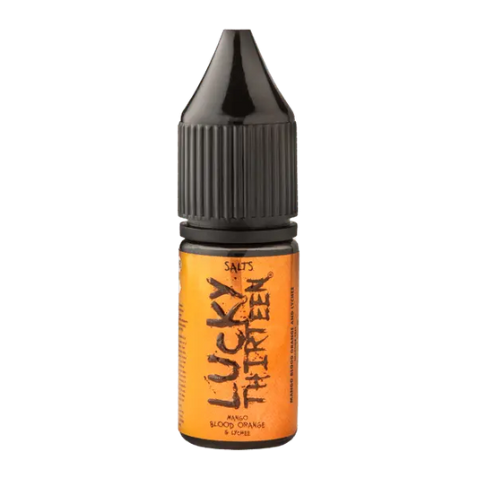 Mango Blood Orange Nic Salt E-Liquid by Lucky Thirteen