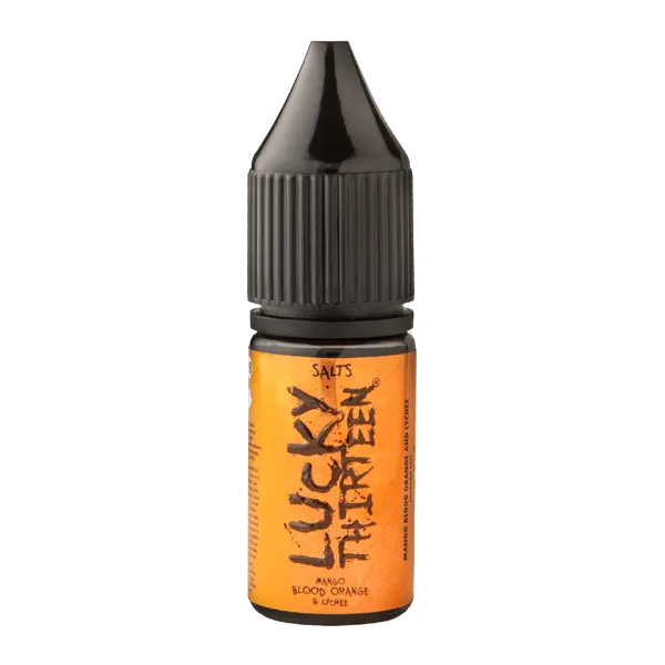 Mango Blood Orange Nic Salt E-Liquid by Lucky Thirteen