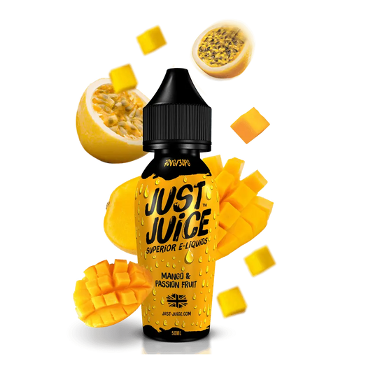 Mango & Passion Fruit E-Liquid by Just Juice