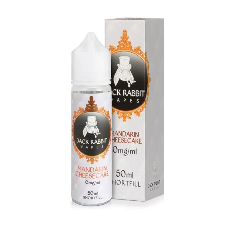 Mandarin Cheesecake 50ml Shortfill E-Liquid By Jack Rabbit