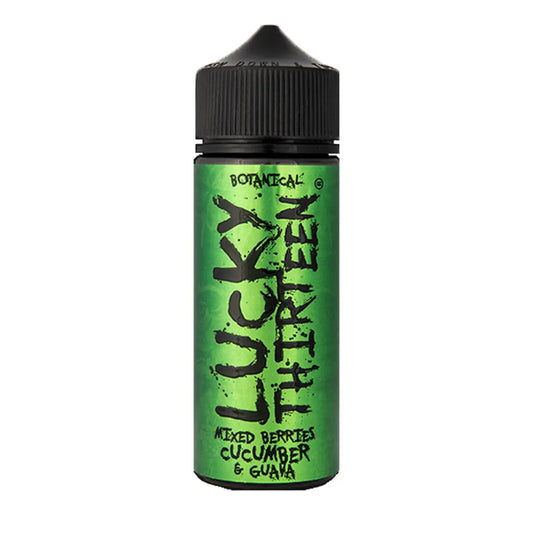 Mixed Berries Cucumber & Guava E-Liquid by Lucky Thirteen