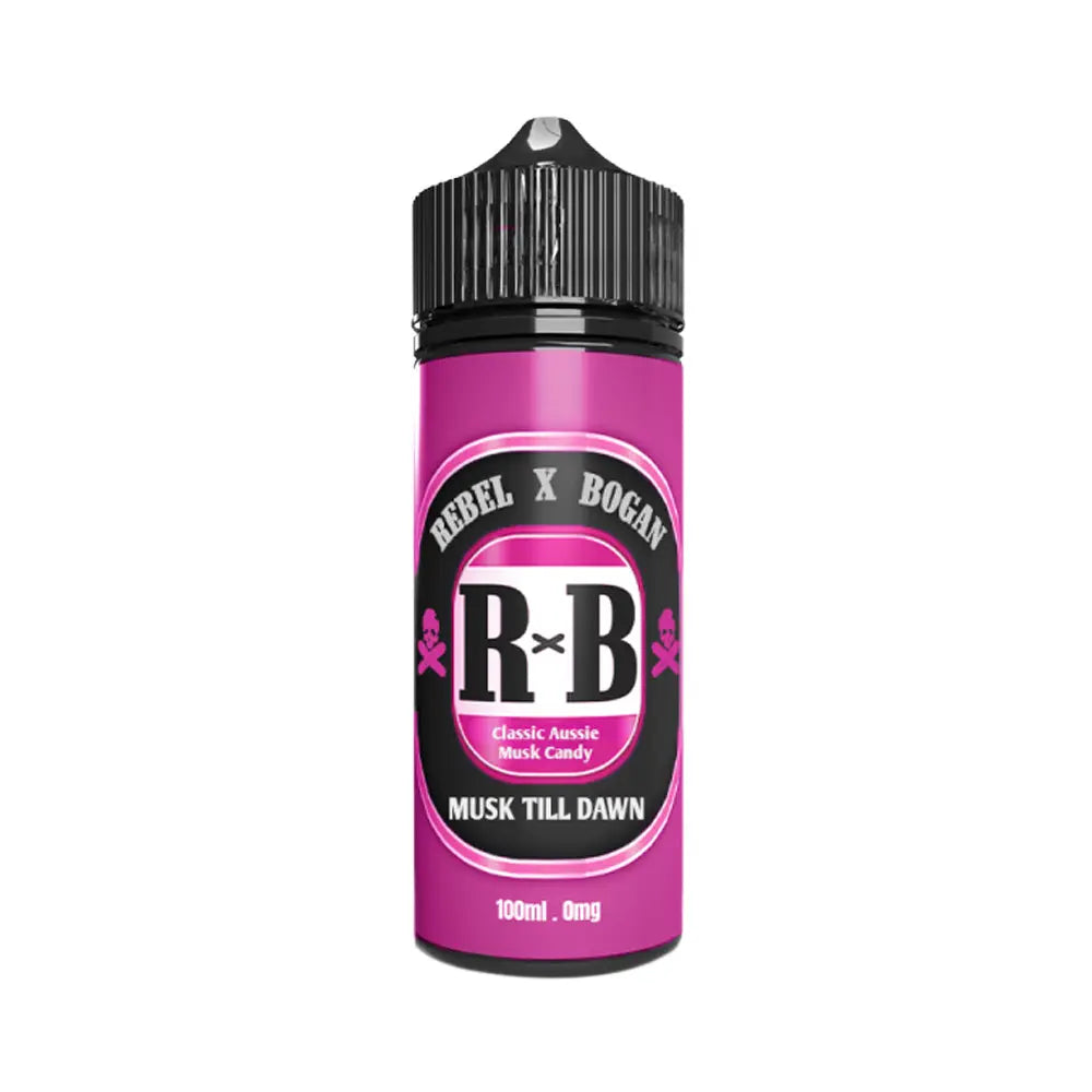 Musk Till Dawn 100ml Shortfill by Rebel x Bogan TidalVape