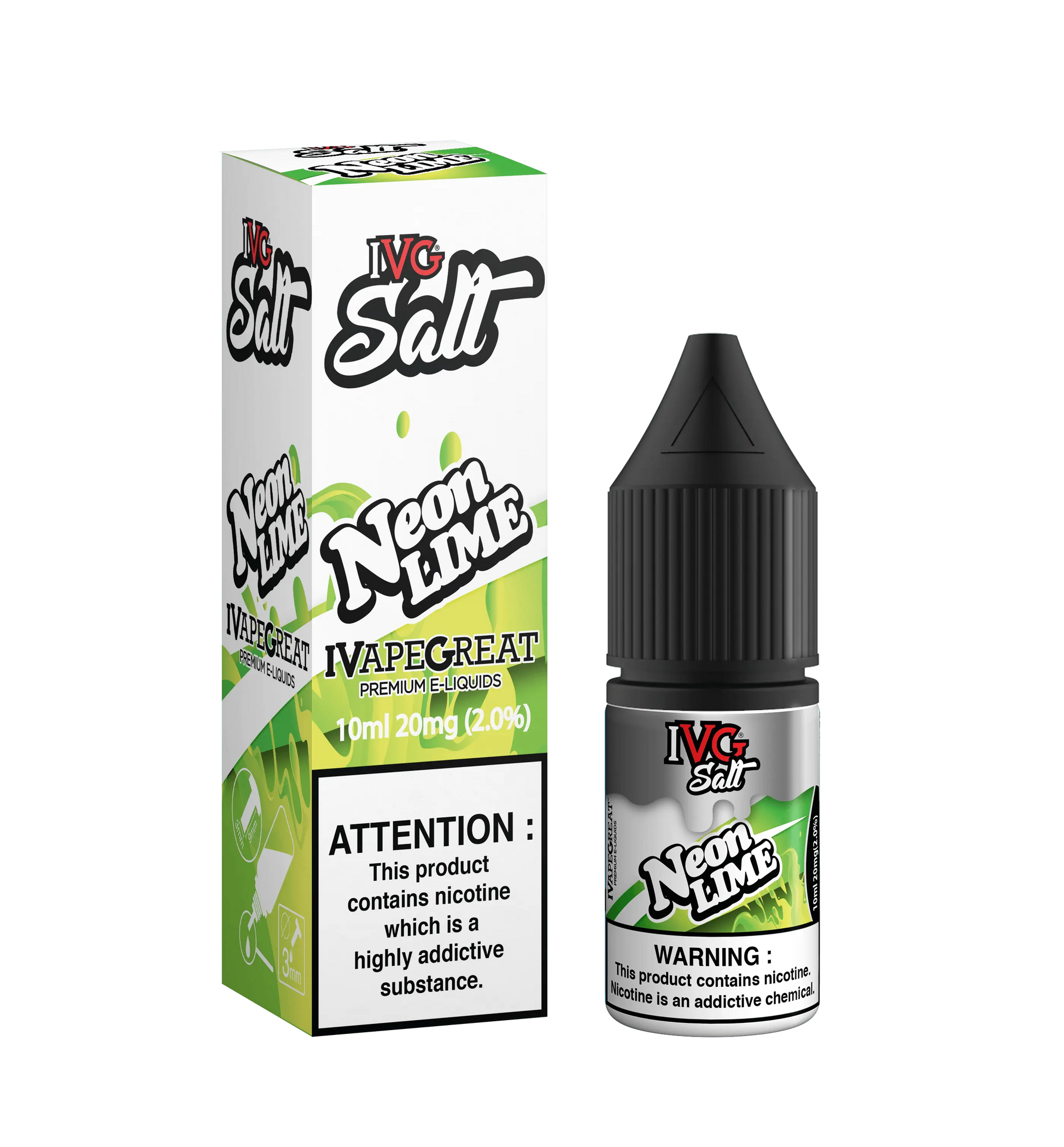 Neon Lime Nic Salt E-Liquid by IVG