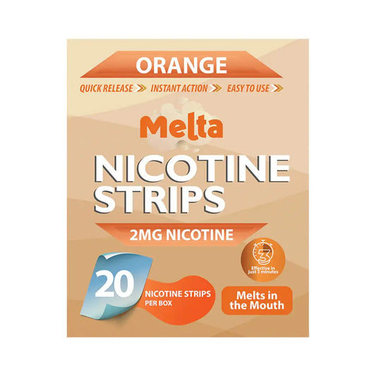 Orange Melta Nicotine Strips