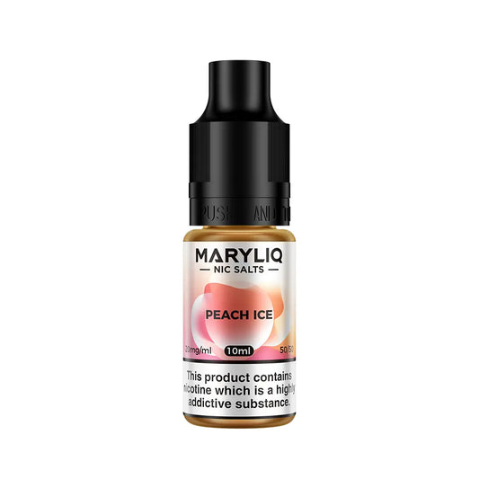 Peach Ice Nic Salt by Lost Mary Maryliq