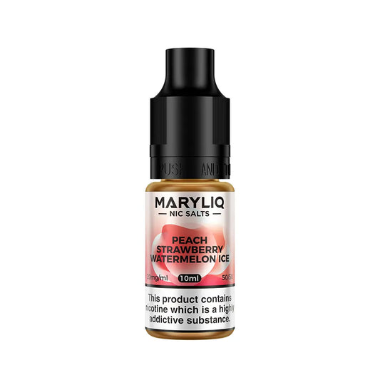 Peach Strawberry Watermelon Nic Salt by Lost Mary Maryliq