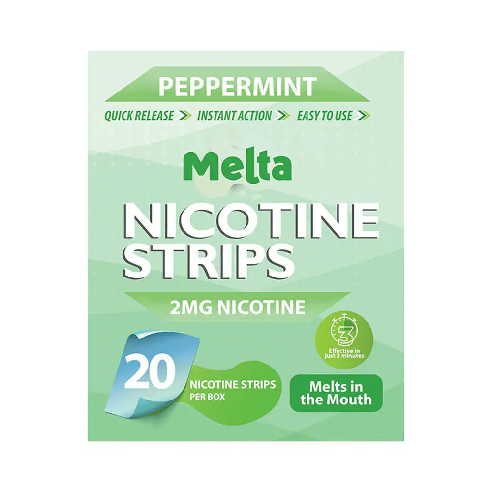 Peppermint Melta Nicotine Strips Melta