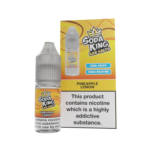 Pineapple Lemon 10ml Nic Salt by Soda King