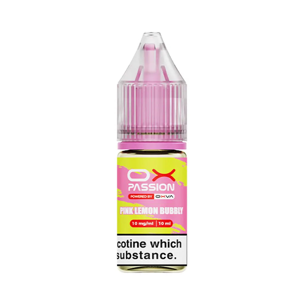 Pink Lemon Bubbly OX Passion 10ml Nic Salt by Oxva Oxva