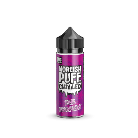 Pink Raspberry Chilled 100ml Shortfill by Moreish Puff
