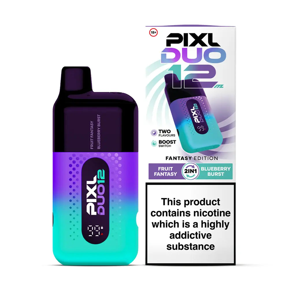 Pixl Duo 12 6k Disposable Vape Kit Pixl