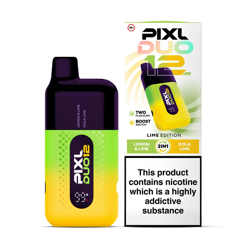 Pixl Duo 12 6k Disposable Vape Kit Pixl