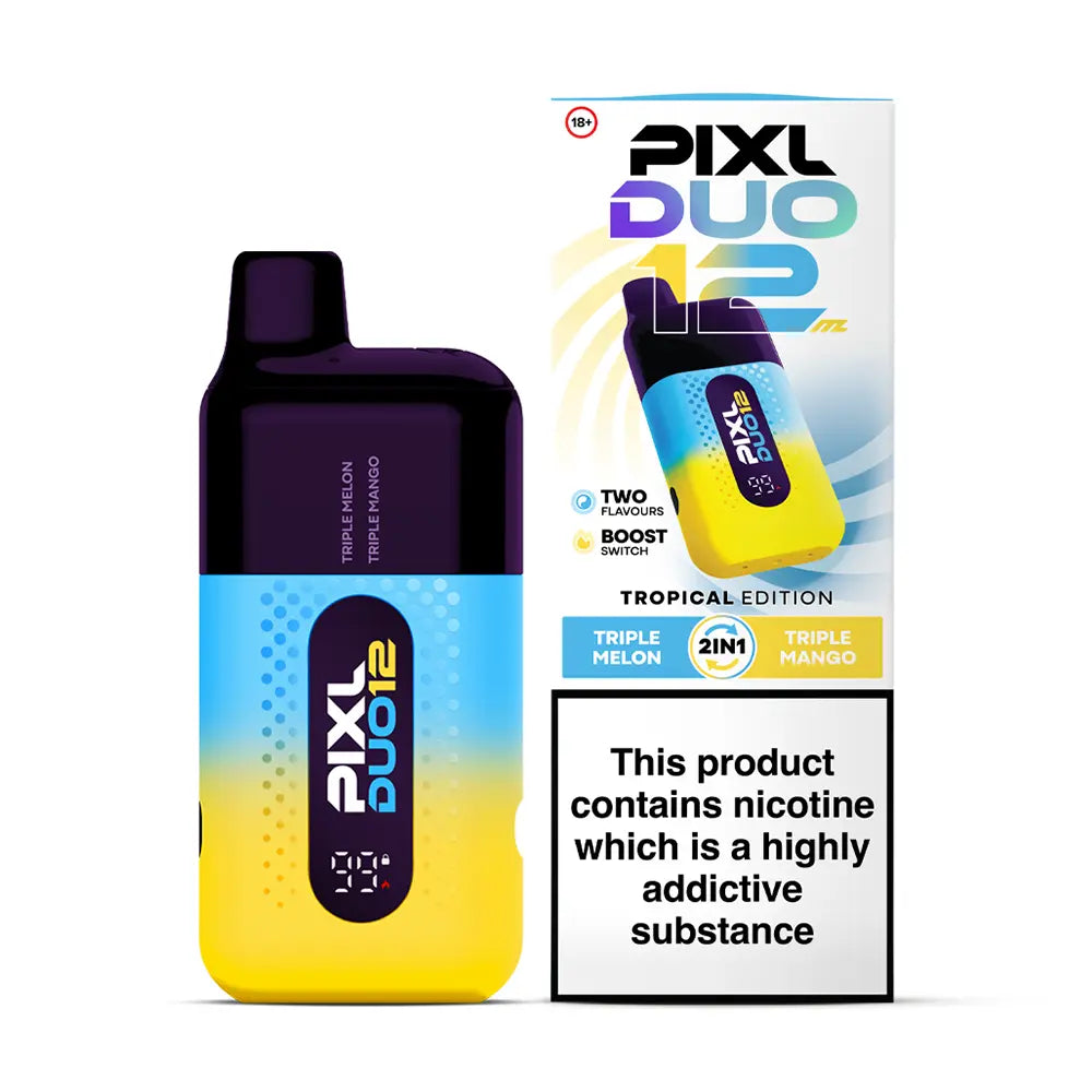 Pixl Duo 12 6k Disposable Vape Kit Pixl