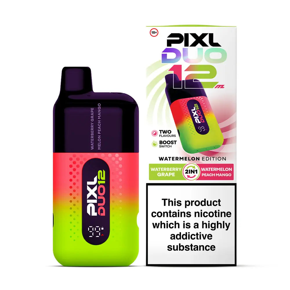 Pixl Duo 12 6k Disposable Vape Kit Pixl