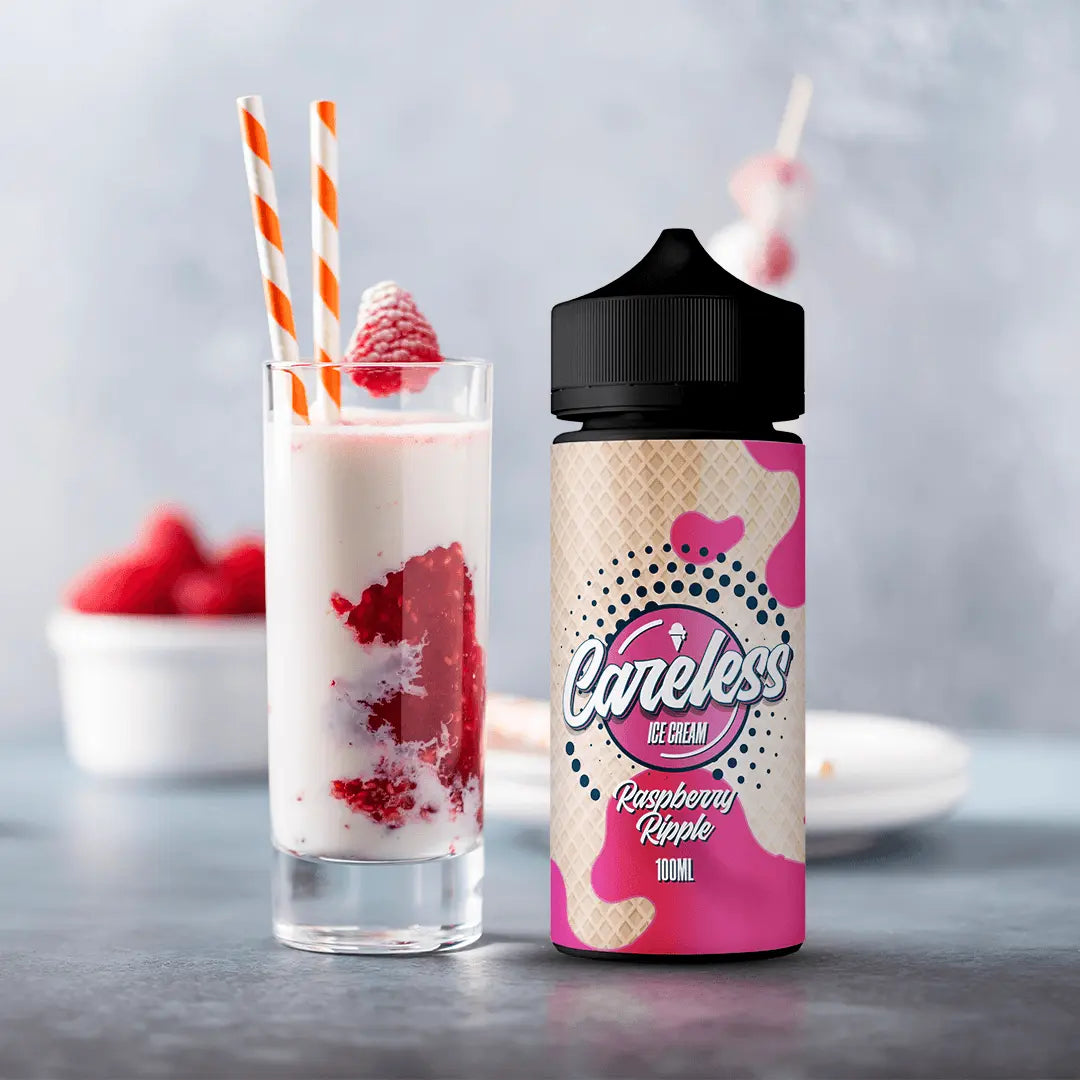 Raspberry Ripple E-Liquid by Careless