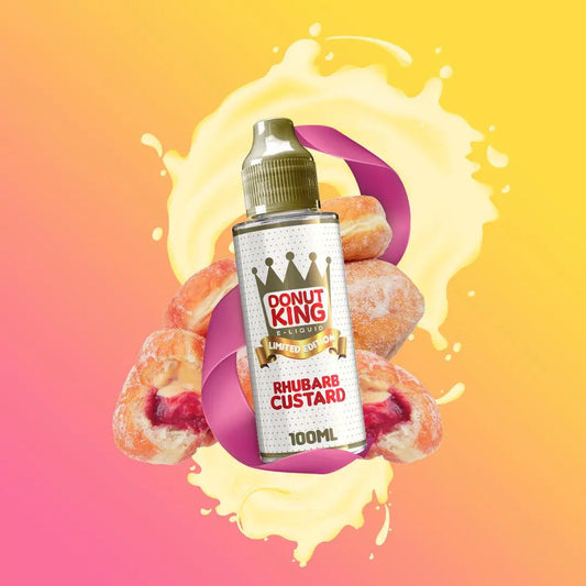 RHUBARB CUSTARD E-LIQUID BY DONUT KING