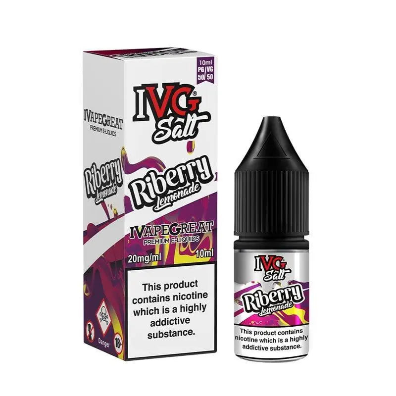 Riberry Lemonade Nic Salt E-Liquid by IVG