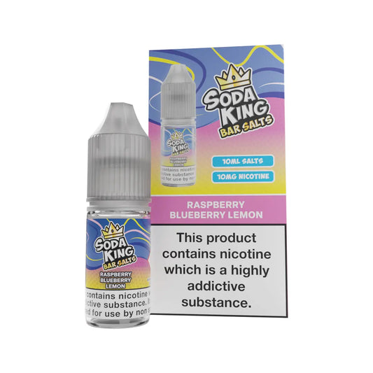 Raspberry Blueberry Lemon 10ml Nic Salt by Soda King