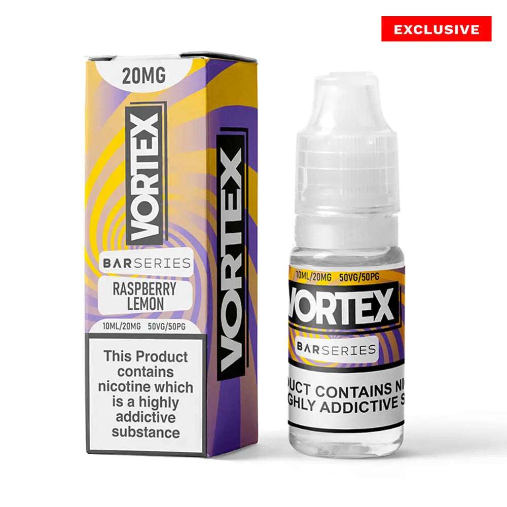 Vortex Grape Raspberry Raspberry Lemon Nic Salt by Vortex Bar Series