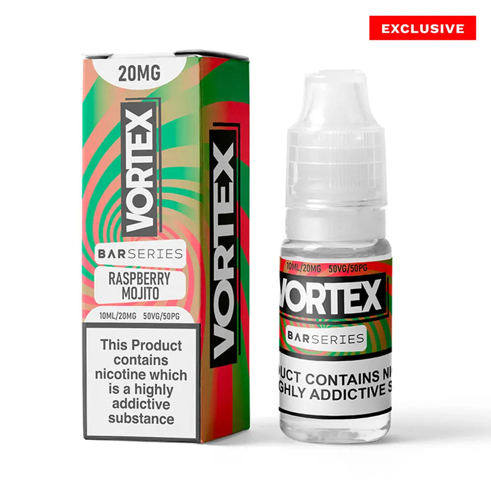 Raspberry Mojito Nic Salt by Vortex Bar Series TidalVape