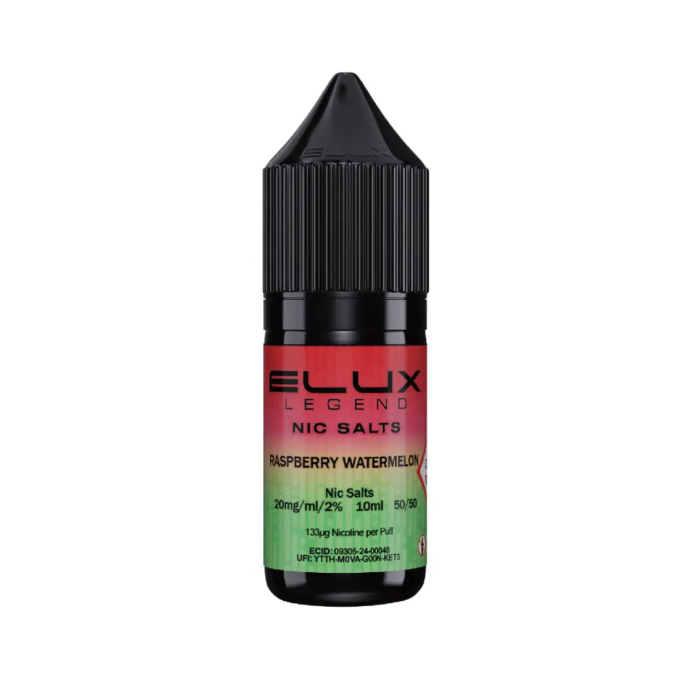 Raspberry Watermelon 10ml Nic Salt by Elux Legend Elux