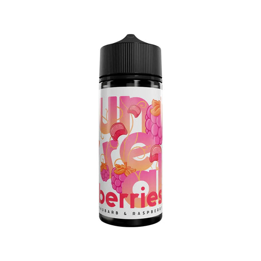 Rhubarb & Raspberry 100ml Shortfill by Unreal Berries