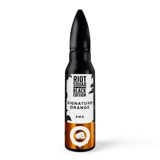 Signature Orange E-Liquid by Riot Squad Black Edition