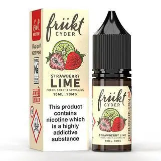 Strawberry Lime Nic Salt E-Liquid by Frukt Cyder