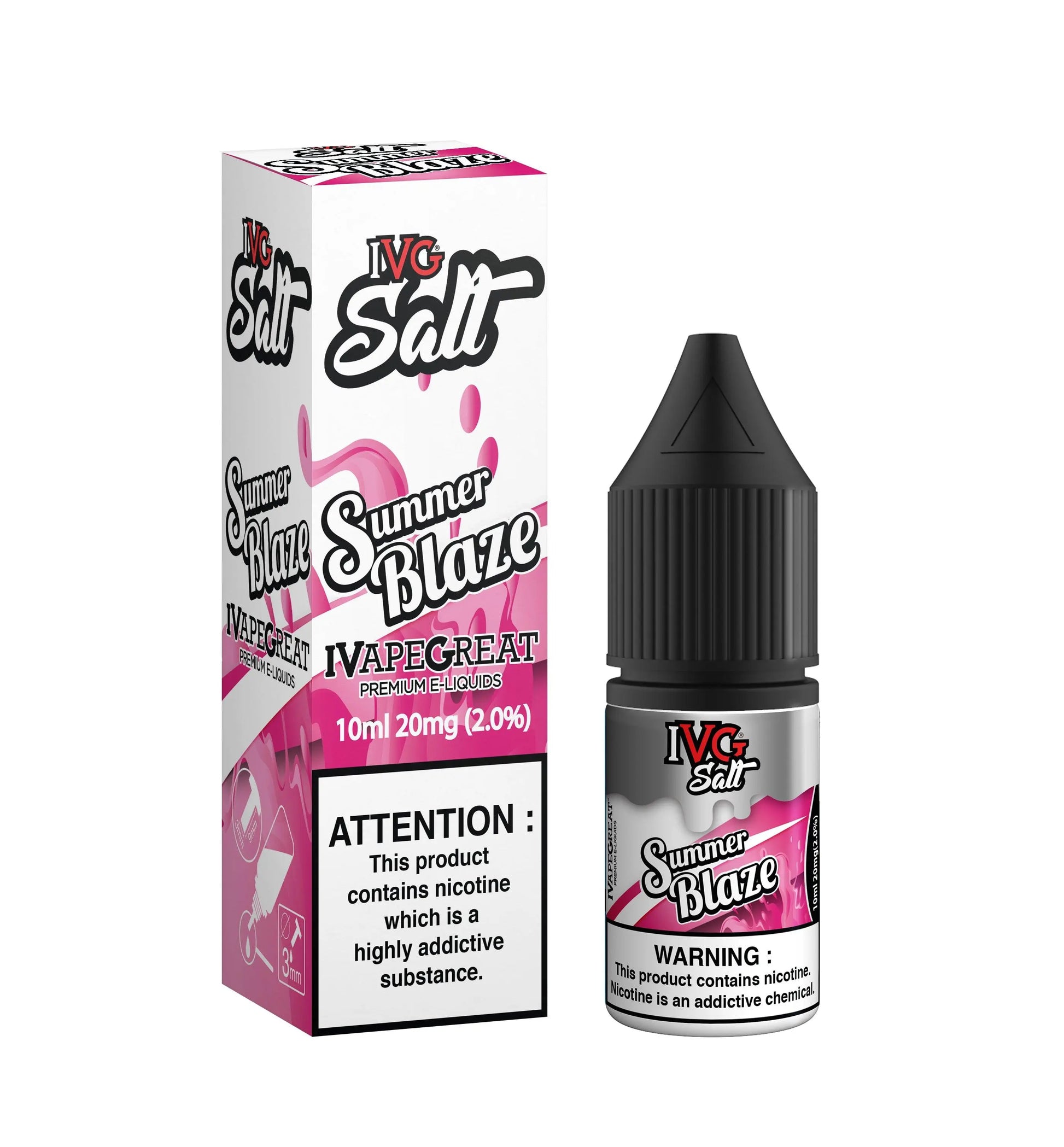 SUMMER BLAZE NIC SALT E-LIQUID BY IVG - TidalVape