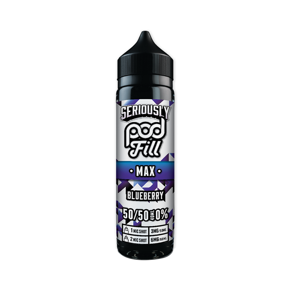 Blueberry Seriously Pod fill Max 40ml Shortfill