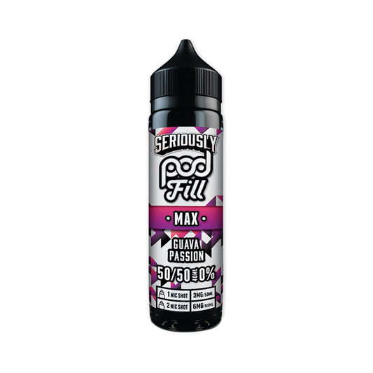 Guava Passion Seriously Pod fill Max 40ml Shortfill