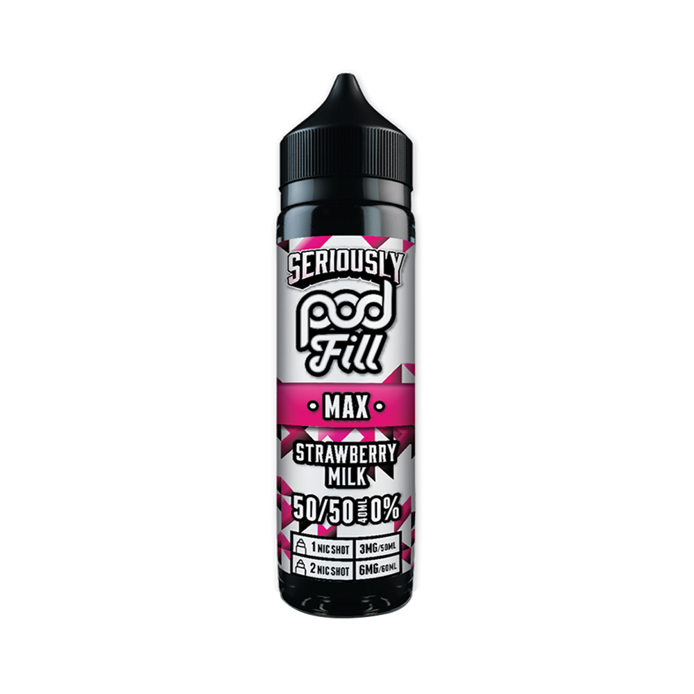 Strawberry Milk Seriously Pod fill Max 40ml Shortfill