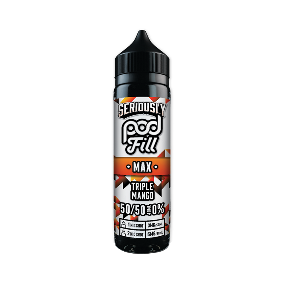 Triple Mango Seriously Pod fill Max 40ml Shortfill