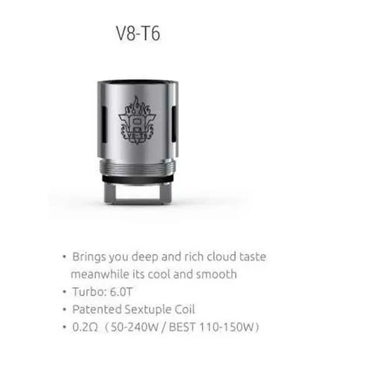 Smok Cloud Beast Coil V8-T6 Sextuple 0.2 - Valda Vapes