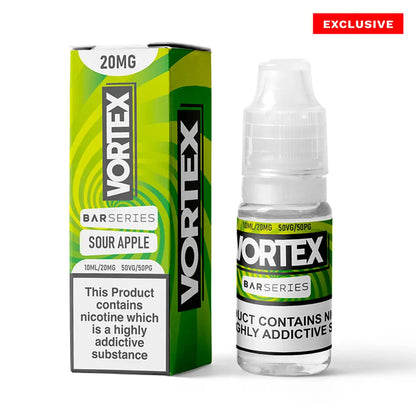 Sour Apple Nic Salt by Vortex Bar Series TidalVape