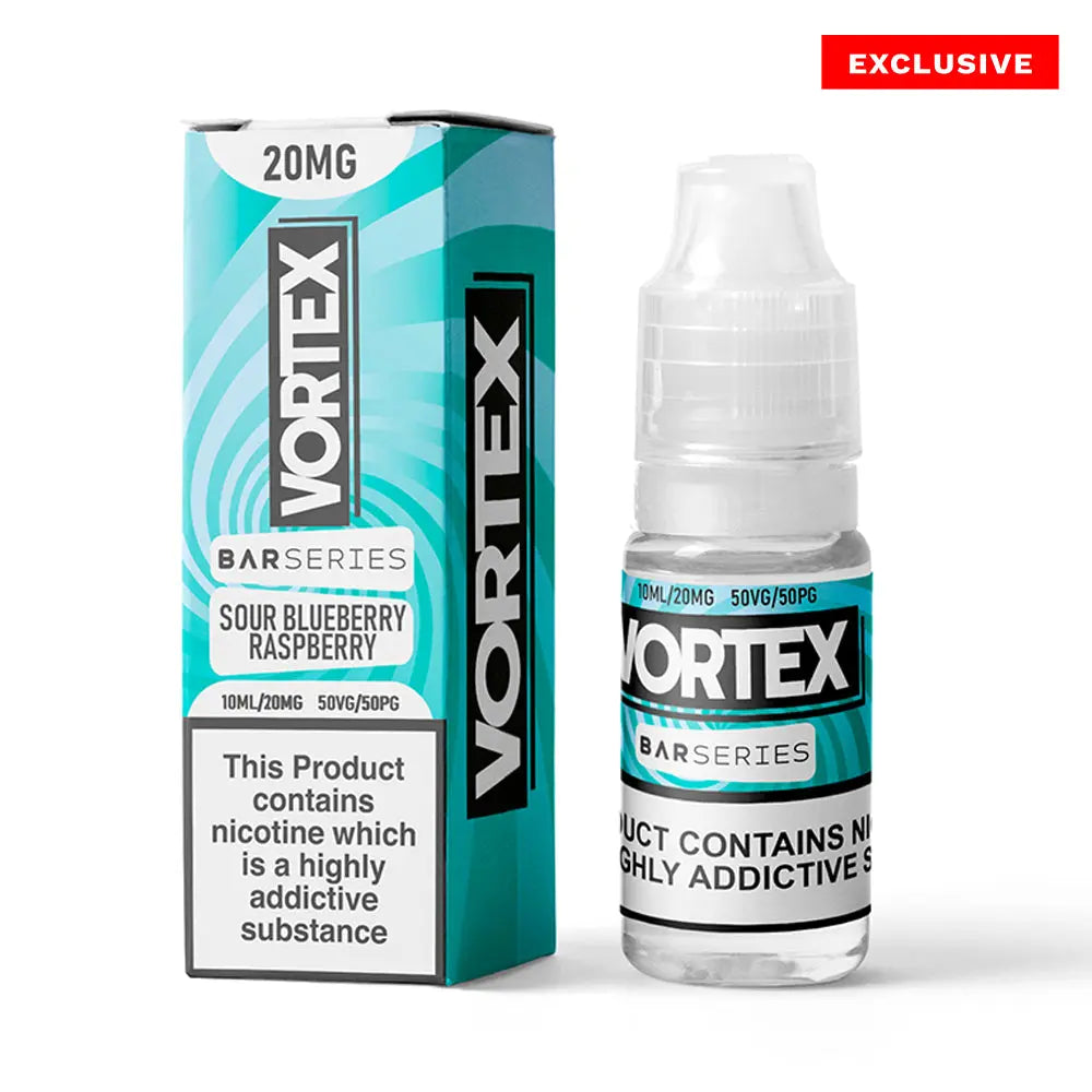 Sour Blueberry Raspberry Nic Salt by Vortex Bar Series TidalVape