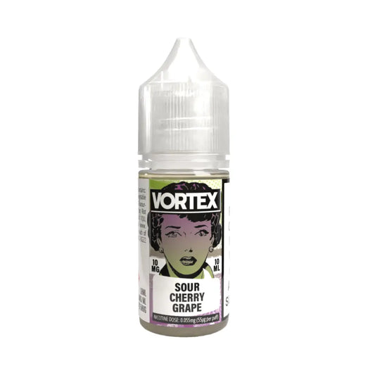 Sour Cherry Grape 10ml E-Liquid by Vortex vortex